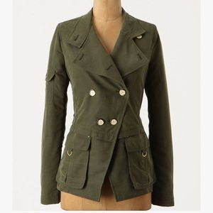 Sz 0 Anthropologie green light jacket